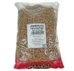 Elastici - diametro 8 cm - 1 kg - caucciù - avana - Markin