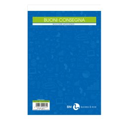 Blocco buoni di consegna - 50 fogli x 2 copie ricalcanti - 150 x 225 mm - BM