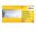 AVERY Fili in polipropilene per pistola sparafili, trasparenti, lunghezza 20mm, 5000 pezzi per confezione