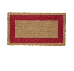 Zerbino Cocco - 60 x 100 cm - fondo in vinile - rosso - Velcoc