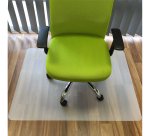 Tappeto Chair Mat salvapavimenti - 90 x 120 cm - vinile - trasparente - Velcoc