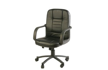 Poltrona direzionale Detroit HC4418M - con ruote e braccioli -  nero - Serena Group