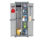 Armadio Domino Wave - Base 3700 UW - 2 ante -70 x 43, 8x1 81,8 cm - PPL - grigio - Terry