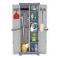 Armadio Domino Wave - Base 3700 UW - 2 ante -70 x 43, 8x1 81,8 cm - PPL - grigio - Terry