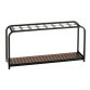 Portaombrelli Multi - 16 posti - 100,2 x 26 x 52,5 cm - nero/acciaio - Medial