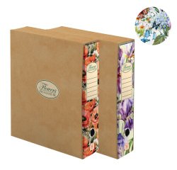 Pigna Nature flowers ring binder Multicolour