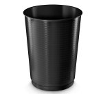 Cestino gettacarte - altezza 49,5 cm - diametro 38 cm - 40 L - nero - CEP