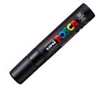 Marcatore a base d'acqua Uni Posca PC17K - punta extra large a scalpello 15,0mm - nero - Uni Mitsubishi