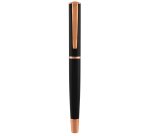 Roller Linea Impressa - punta M - nero/rosegold - Monteverde