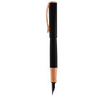 Penna Stilografica Impressa - punta M - nero/rosegold - Monteverde