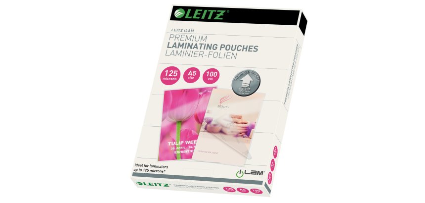 Pouches ILam - A5 -154x216 mm - 2x125 micron - Leitz - conf. 100 pezzi