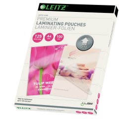 Leitz Laminating pouches A4 UDT 125 microns