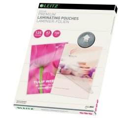 Leitz Laminating pouches A3 UDT 125 microns