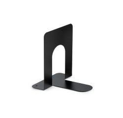 Coppia reggilibri - 12,7 x 16,5 x 16,5 cm - metallo - nero