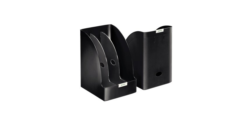 Portariviste Leitz Plus Jumbo - 24 x 31 x 21 cm - nero - Leitz