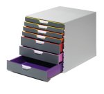 Cassettiera Varicolor - 28 x 35,6 x 29,2 cm - 7 cassetti  - Durable
