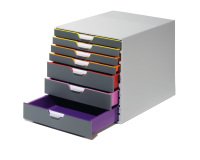 Cassettiera Varicolor - 28 x 35,6 x 29,2 cm - 7 cassetti  - Durable