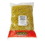 Elastici - diametro 2 cm - 1 kg - gomma - giallo - Markin
