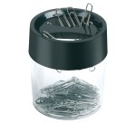 Portafermagli calamitato - 5,8 x 6,8 cm - nero