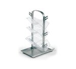 Portatimbri Fishbone - 6+6 posti - silver - Turikan