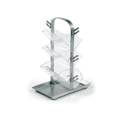 Portatimbri Fishbone - 6+6 posti - silver - Turikan