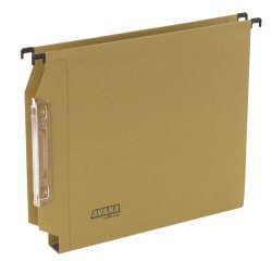 Cartella sospesa Avana - armadio - interasse 33 cm - fondo U - 32,6 x 27,5 cm - avana - Bertesi