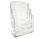 ARDA 70A43 literature rack 3 shelves Transparent