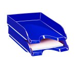 Vaschetta portacorrispondenza CepPro Gloss - 34,8 x 25,7 x 6,6 cm - blu oceano - Cep