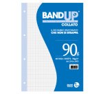 Blocco collato BandUp - A4 - 4mm - 40 fogli - 90gr - fori rinforzati - BM