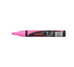 Marcatore a gesso liquido Uni Chalk Marker - punta tonda da 1,80-2,50mm - rosa fluo - Uni Mitsubishi