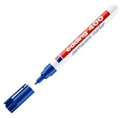 Marcatore permanente 400 - punta tonda - 1 mm - blu - Edding