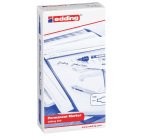 Marcatore permanente 400 - punta tonda - 1 mm - rosso - Edding