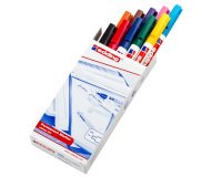 Marcatore permanente 400 - punta tonda - 1 mm - colori assortiti - Edding - astuccio 10 pezzi