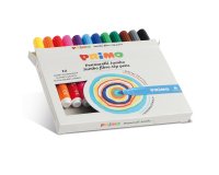 Pennarelli Jumbo - punta ø7,6mm - colori assortiti - Primo - astuccio 12 pezzi