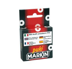 Salvabuchi adesivi - trasparente - Markin - conf. 500 pezzi