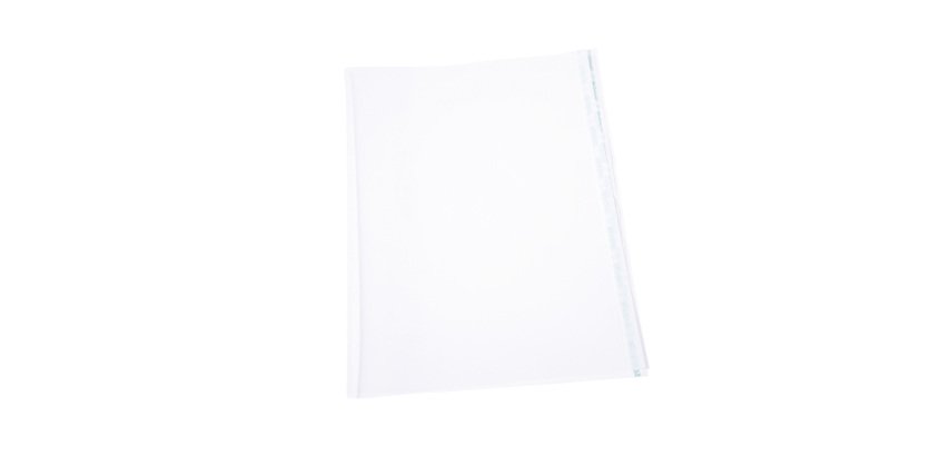 Coprilibro Cristallo - 57x36cm - PP - 140 mic - liscio - trasparente neutro - Colorosa