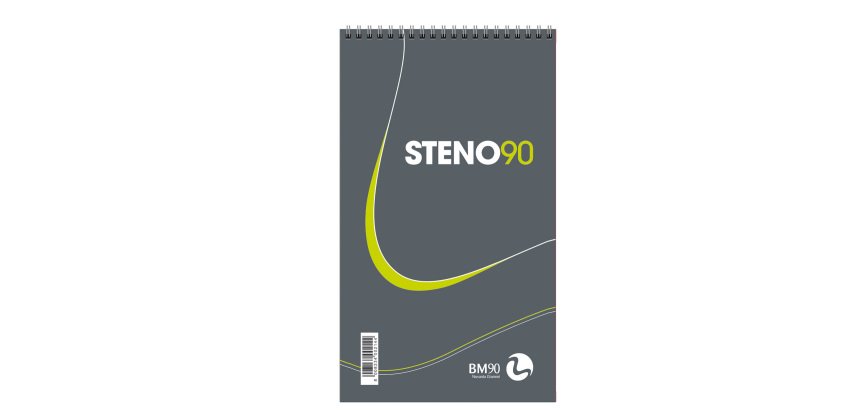 Blocco spiralato Steno 90 - 130 x 225mm - 90gr - 60 fogli - BM