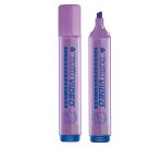 Evidenziatore Tratto Video  - punta a scalpello - tratto da 1,0mm-5,0mm - viola - Tratto