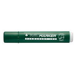 Tratto Marker permanent marker Chisel tip Green 12 pc(s)