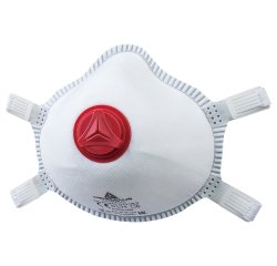 Mascherina filtrante FFP3 - con valvola - monouso - Deltaplus - conf. 5 pezzi