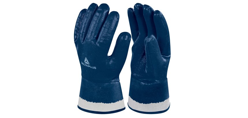 Guanti da lavoro pesante Deltaplus NI175 in nitrile