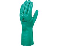 Guanti da lavoro industriale Deltaplus Nitrex 801 in nitrile floccato cotone