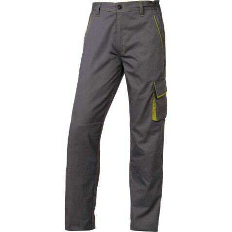 Pantalone da lavoro Deltaplus Panostyle M6PAN, grigio/verde