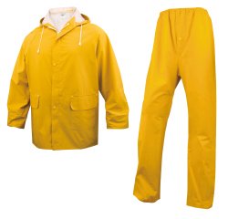 Completo impermeabile Deltaplus, giallo
