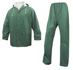 Completo impermeabile Deltaplus, verde