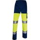 Pantalone alta visibilità Deltaplus PHPA2, giallo fluo