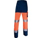 Pantalone alta visibilità Deltaplus PHPA2, arancio fluo