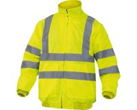 Giubbotto alta visibilità Deltaplus Reno, giallo fluo