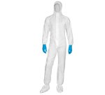 Tuta di protezione monouso Deltaplus DT115, bianco
