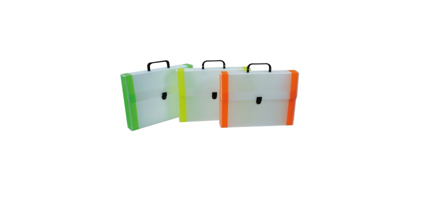 Valigetta Polionda - 38 x 53cm - dorso 5 cm - dorso fluo - Colorosa